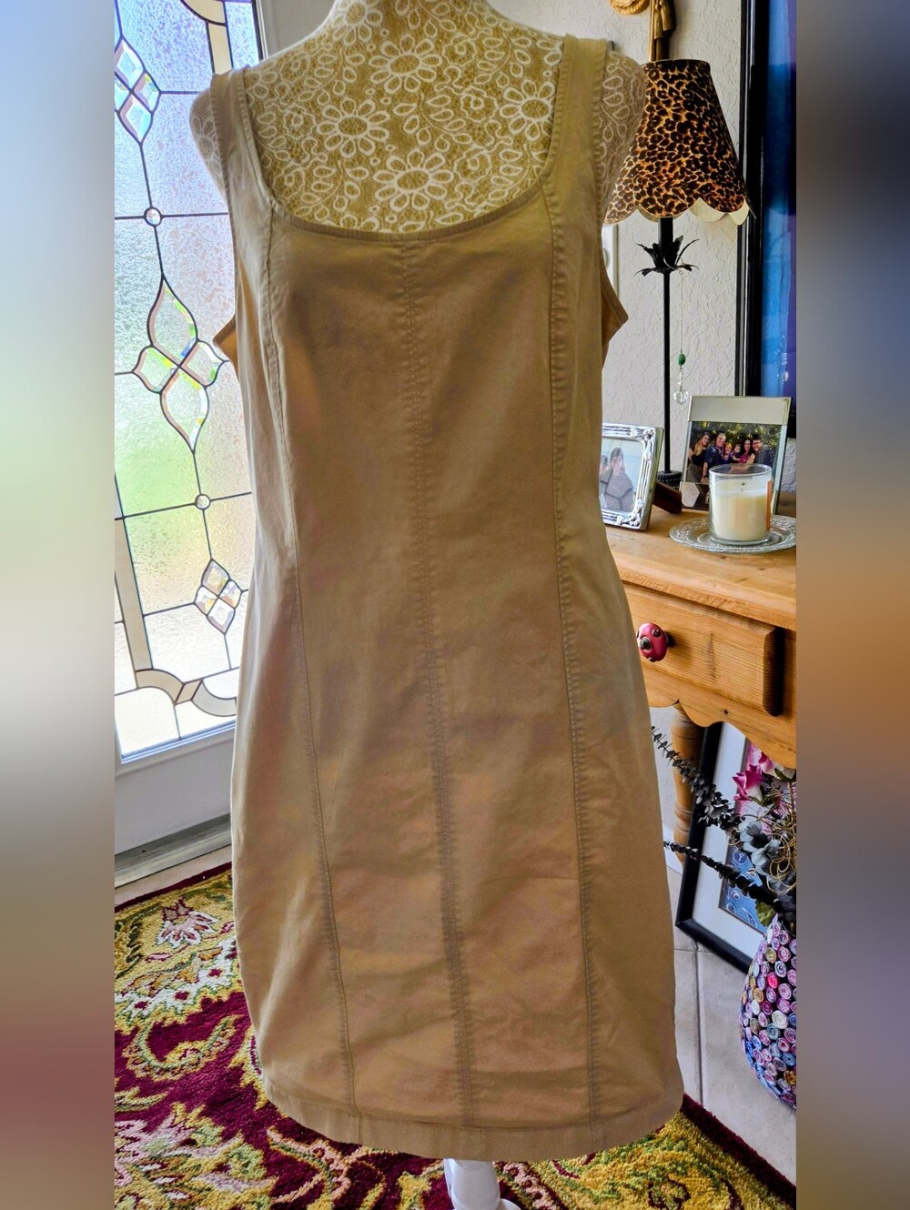 J Crew Fitted Chino Dress - Size 8